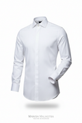Classic White Formal Shirt front view