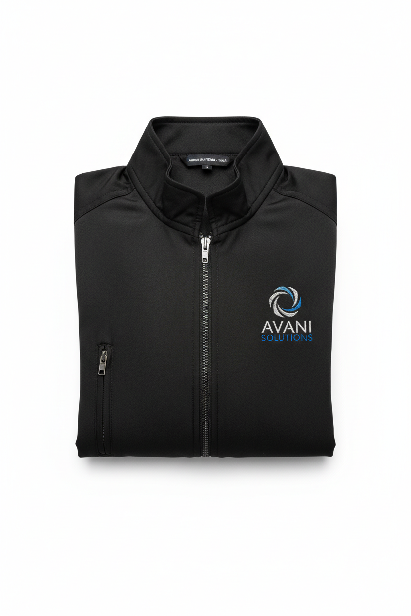 Corporate Branded Black Jacket